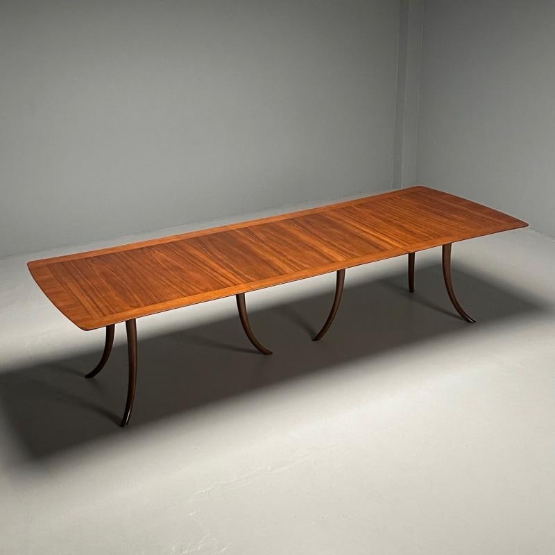 T.H. Robsjohn-Gibbings, Mid-Century Modern, Saber Leg Dining Table, Walnut, 1956 - 6