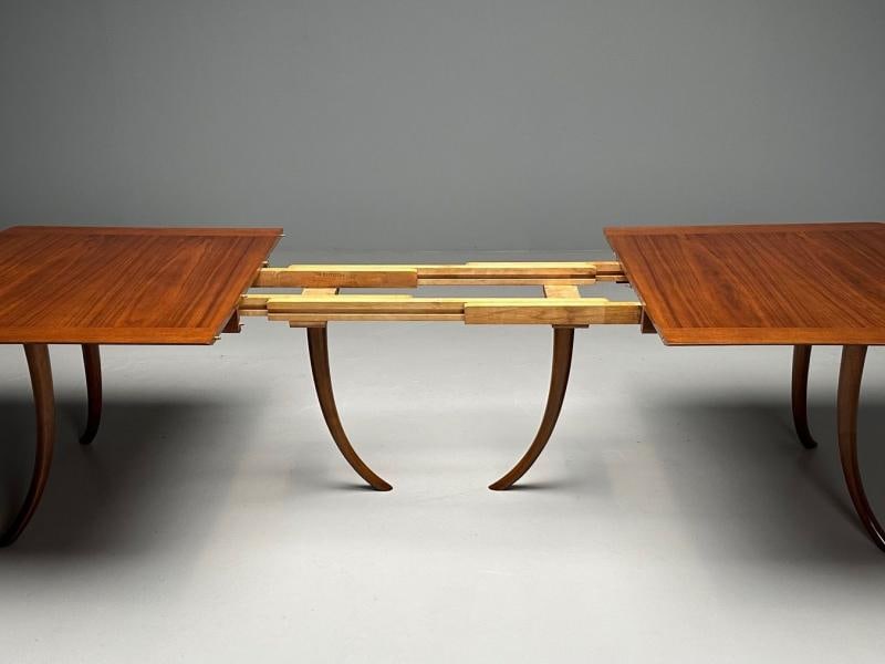 T.H. Robsjohn-Gibbings, Mid-Century Modern, Saber Leg Dining Table, Walnut, 1956 - 9