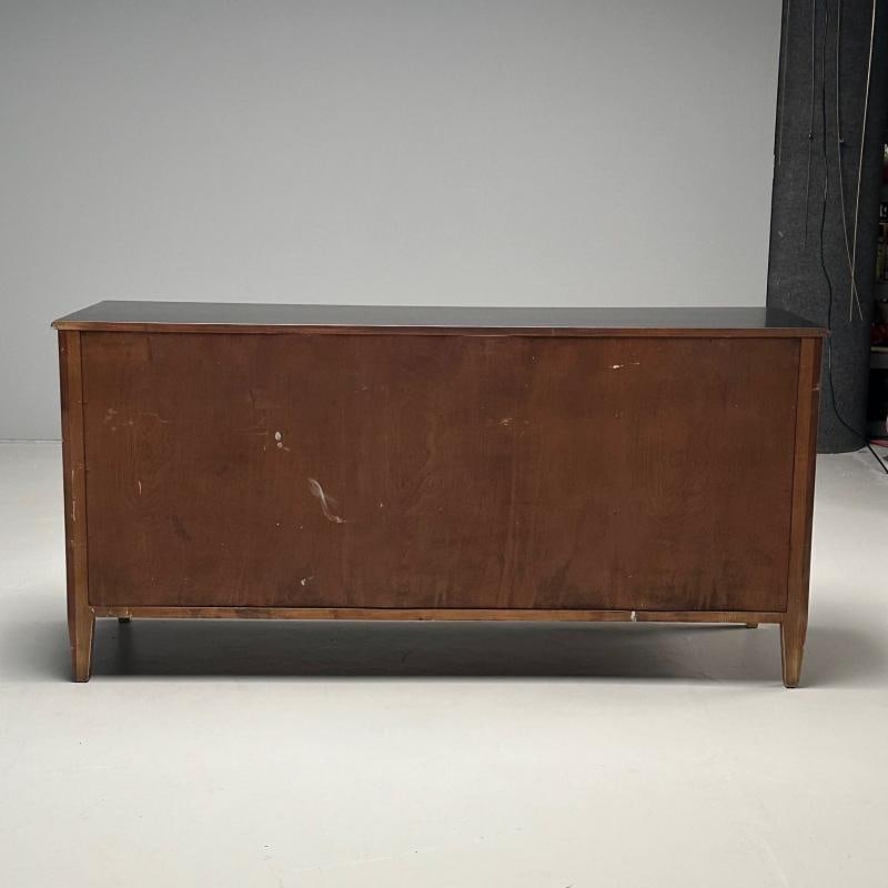 Kindel, Hollywood Regency Style, Dresser, Matte Black, Brass, USA, 1970s - 12