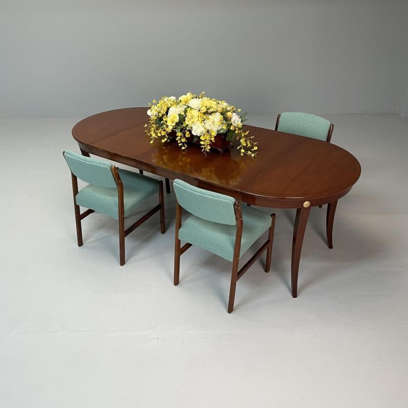 Tommi Parzinger, Charak, Mid-Century Modern, Dining Table, Bleached Mahogany - 3
