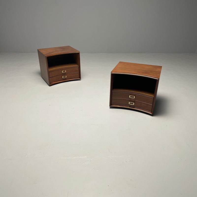 Paul Frankl, John Stuart, Mid-Century Modern, Dresser, Walnut, Brass, USA, 1950s - 12