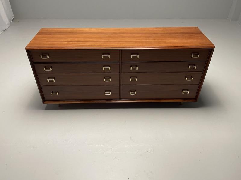 Paul Frankl, John Stuart, Mid-Century Modern, Dresser, Walnut, Brass, USA, 1950s - 5