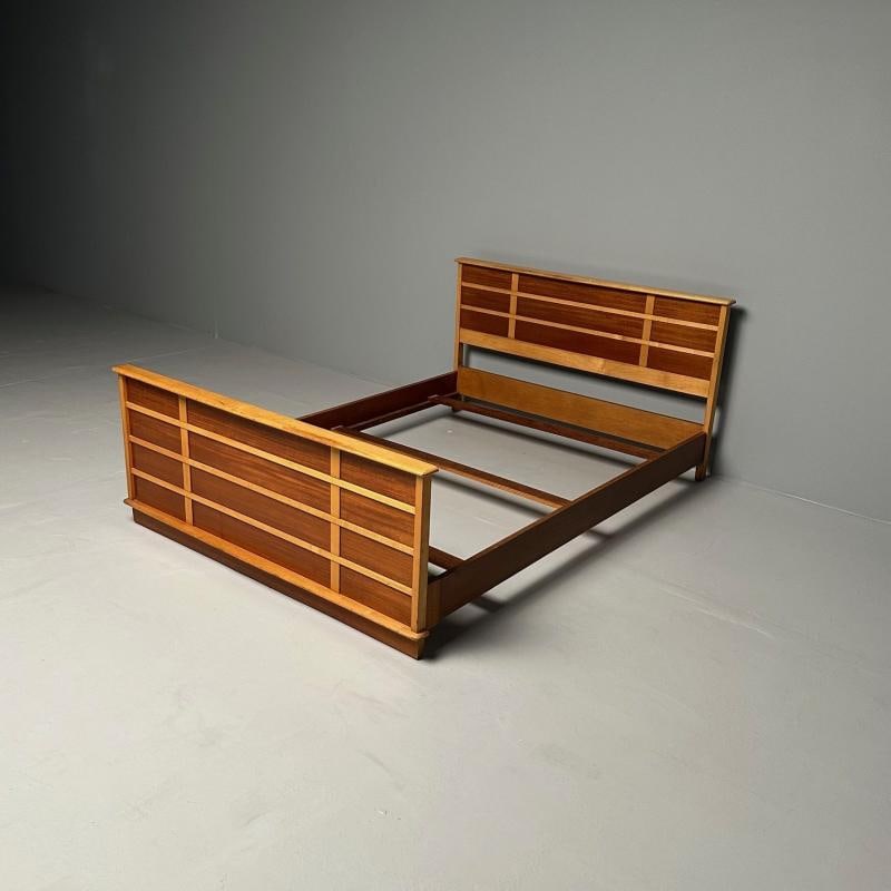 Paul Frankl, Johnson Furniture, Mid-Century Modern, Station Wagon Bedframe - 2