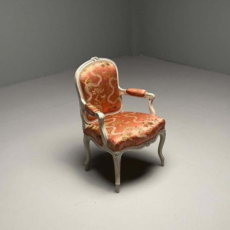 Jean Baptist Cresson, Louis XV, 14 Dining Chairs, France, 18th C., Christies - 10