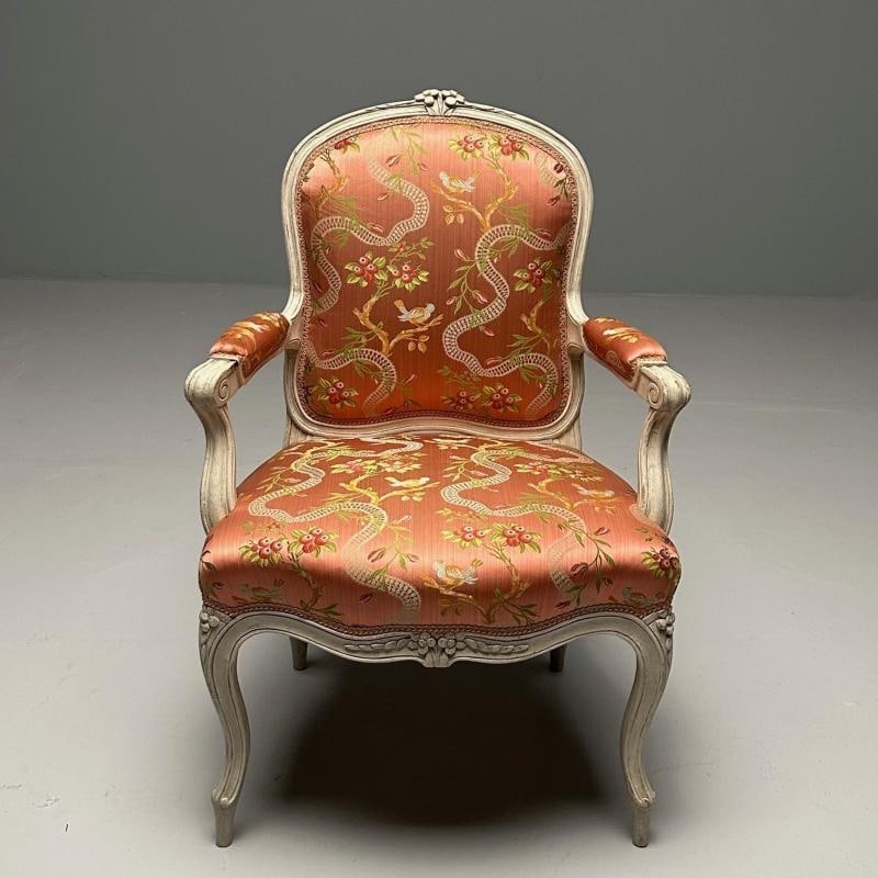 Jean Baptist Cresson, Louis XV, 14 Dining Chairs, France, 18th C., Christies - 9