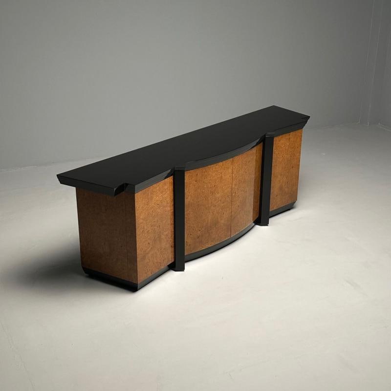Mid-Century Modern Eva Sideboard by Vladimir Kagan Birdseye Maple, Lacquer, 1983 - 3