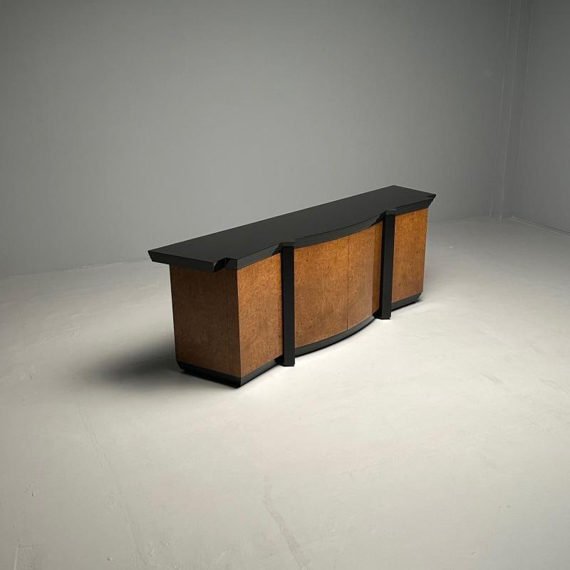 Mid-Century Modern Eva Sideboard by Vladimir Kagan Birdseye Maple, Lacquer, 1983 - 5