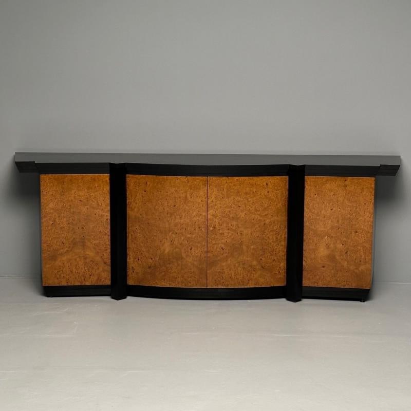 Mid-Century Modern Eva Sideboard by Vladimir Kagan Birdseye Maple, Lacquer, 1983 - 6
