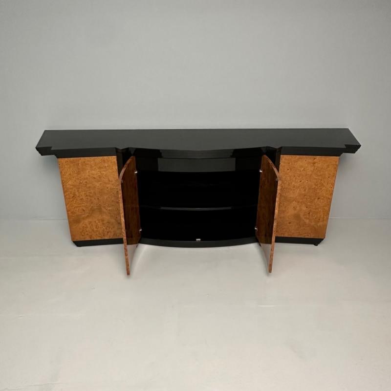 Mid-Century Modern Eva Sideboard by Vladimir Kagan Birdseye Maple, Lacquer, 1983 - 9