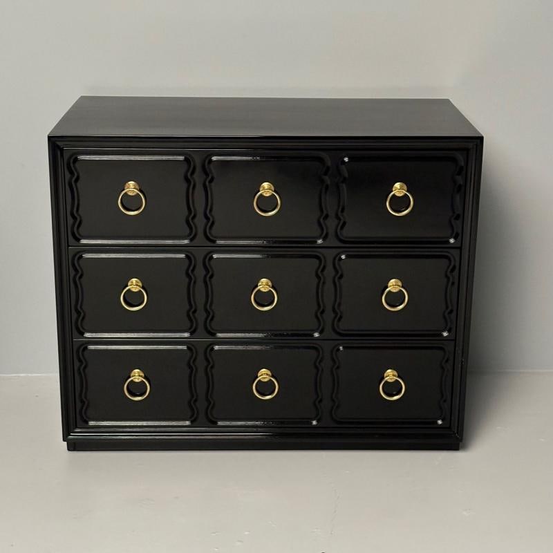 Pair of Dorothy Draper for Heritage Espana Chests / Commodes, Mid Century Modern - 10