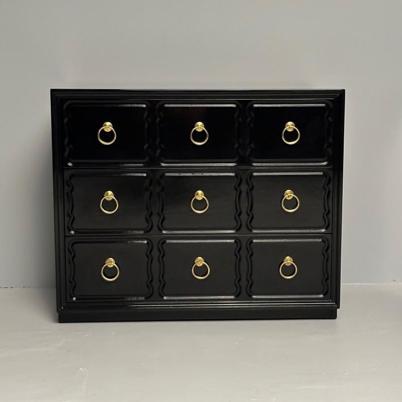 Pair of Dorothy Draper for Heritage Espana Chests / Commodes, Mid Century Modern - 11