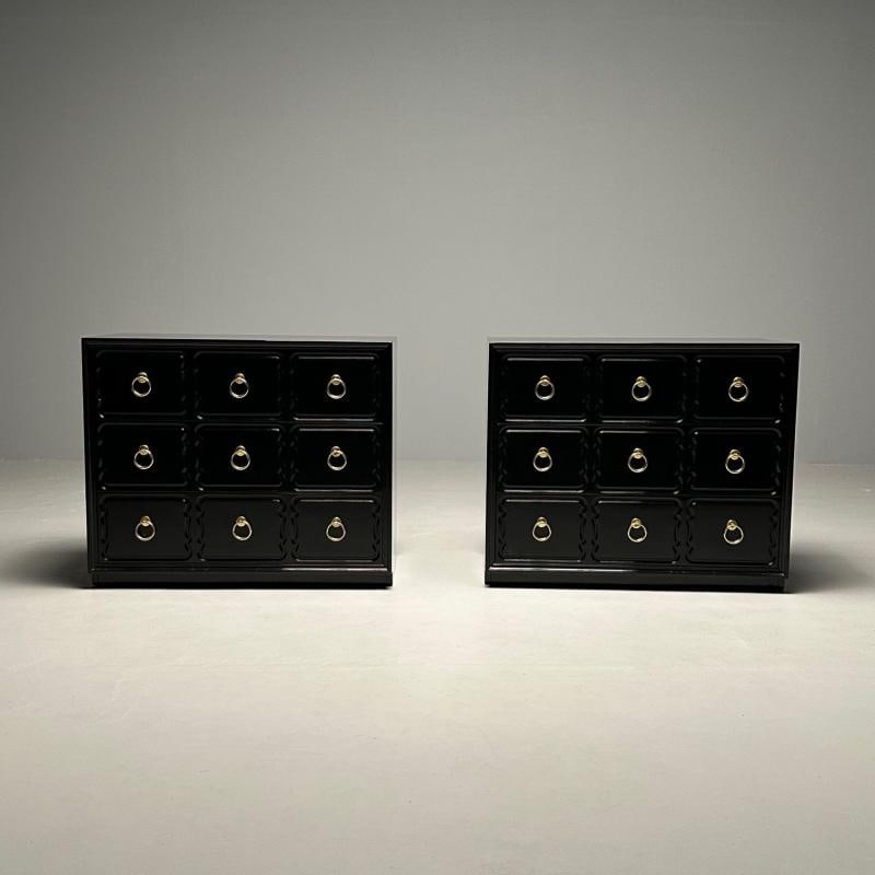 Pair of Dorothy Draper for Heritage Espana Chests / Commodes, Mid Century Modern - 2