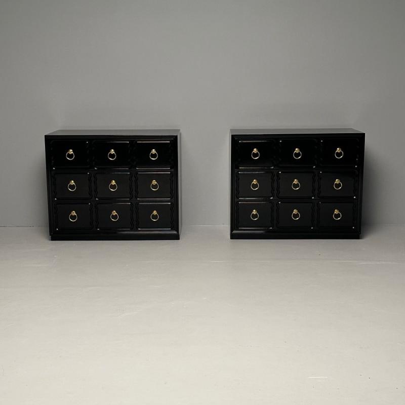 Pair of Dorothy Draper for Heritage Espana Chests / Commodes, Mid Century Modern - 3