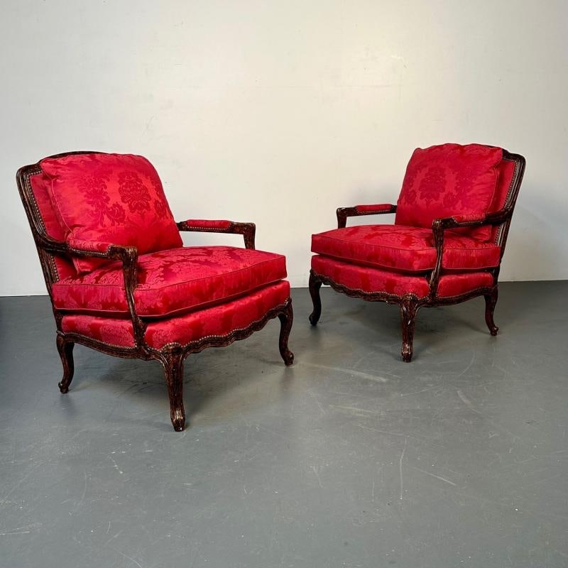 Pair of Tortoise Shell Lounge Chairs/ Marquis by Theodore Alexander, Fauteuils - 2