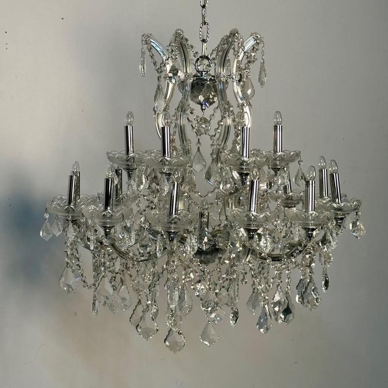 Venetian Style Crystal Chandelier, 19 Light - 12
