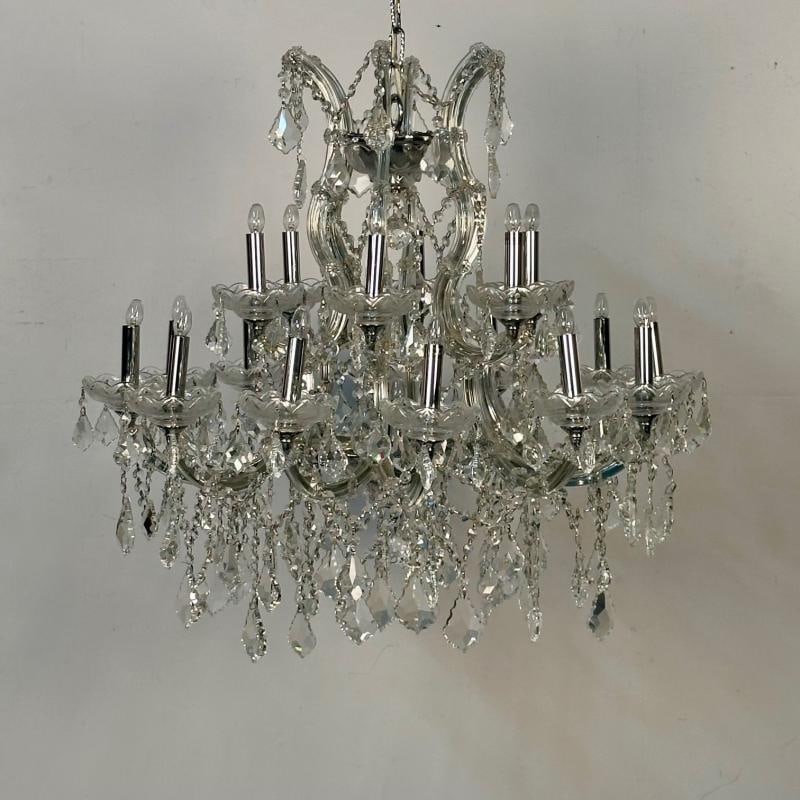 Venetian Style Crystal Chandelier, 19 Light - 2