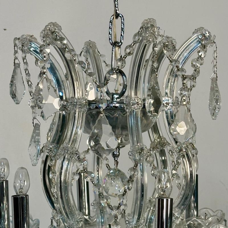 Venetian Style Crystal Chandelier, 19 Light - 9
