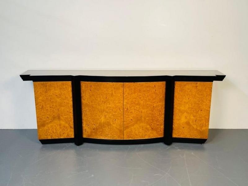 Vladimir Kagan Eva Dining Set, Sideboard, Table, Six Chairs, Labeled, Provenance - 6