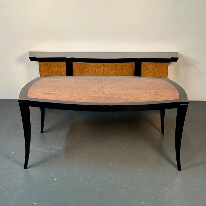Vladimir Kagan Eva Dining Set, Sideboard, Table, Six Chairs, Labeled, Provenance - 7
