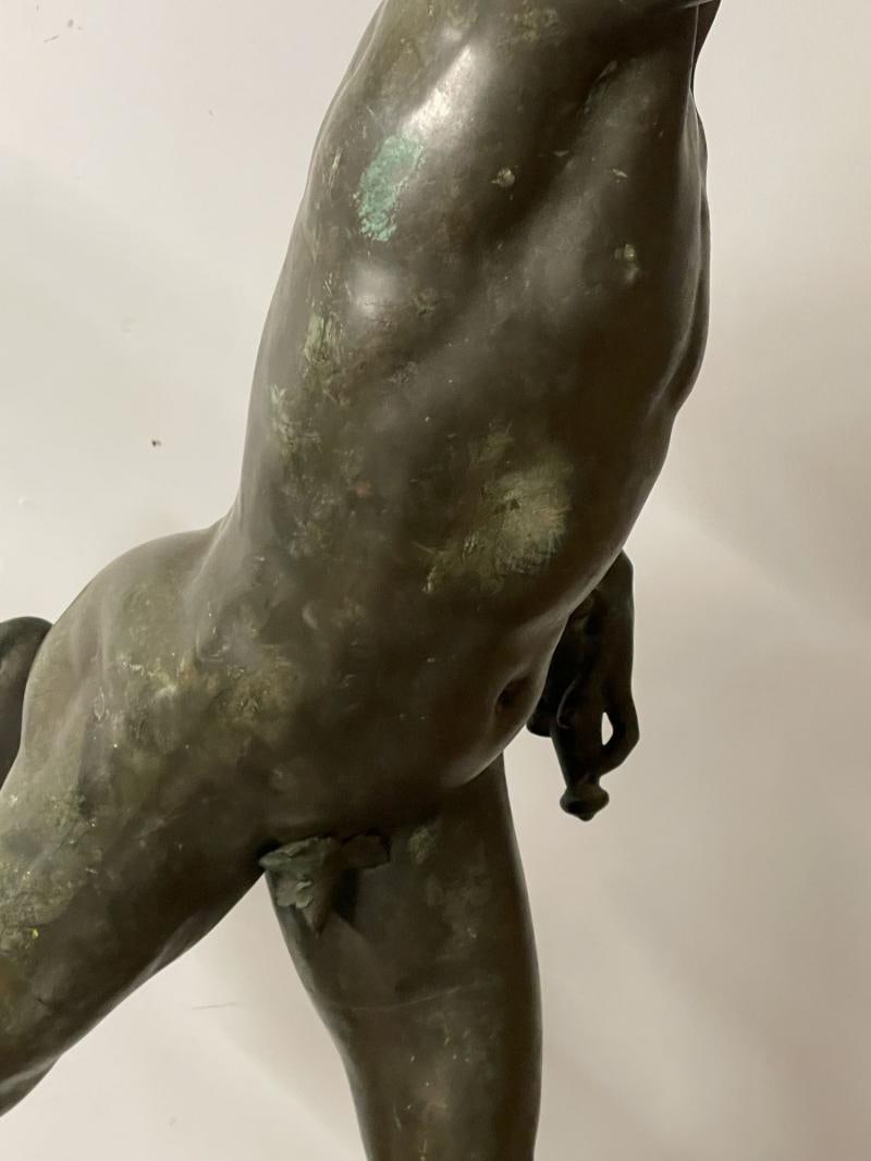 French Artist, Life-Size Statue of Hermes, Bronze, France, 18th Century - 8