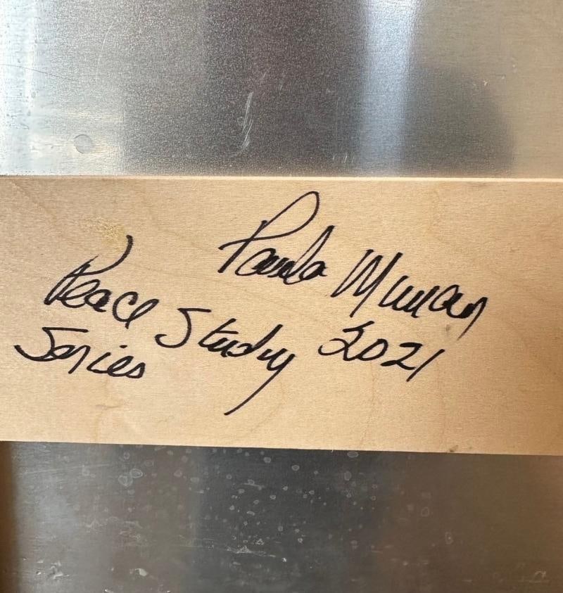 Contemporary Porcelain Wall Art by World Renowned Ceramic Artist, Paula Murray - 8