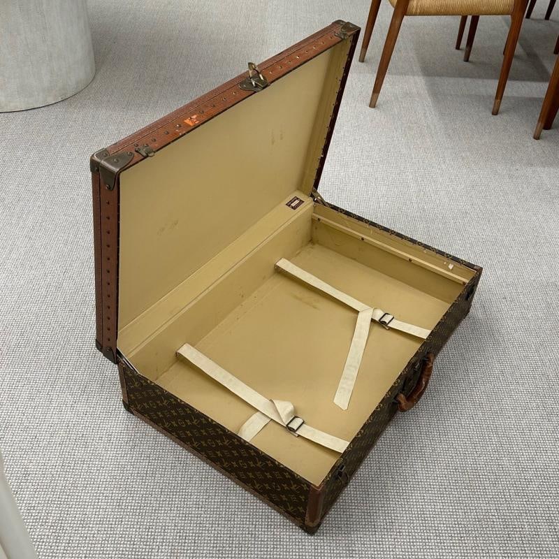 Louis Vuitton Monogram Suitcase / Luggage or Trunk, Alzer 80, Mid 20th Century - 11
