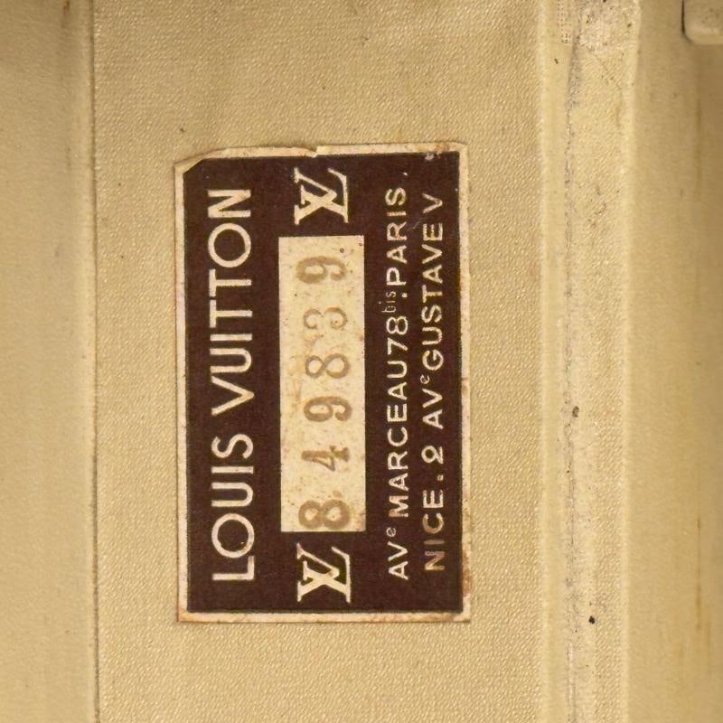 Louis Vuitton Monogram Suitcase / Luggage or Trunk, Alzer 80, Mid 20th Century - 12