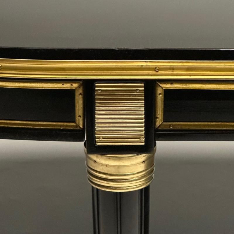 Monumental Louis XVI Hollywood Regency Dining Table, 15 Feet, Bronze Mounted - 11