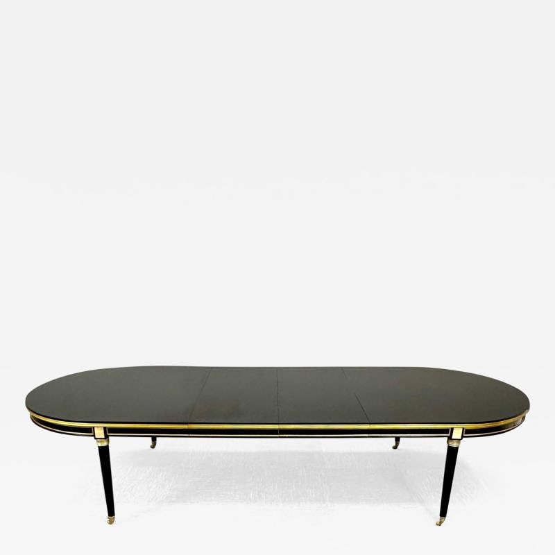 Monumental Louis XVI Hollywood Regency Dining Table, 15 Feet, Bronze Mounted (1 of 12)