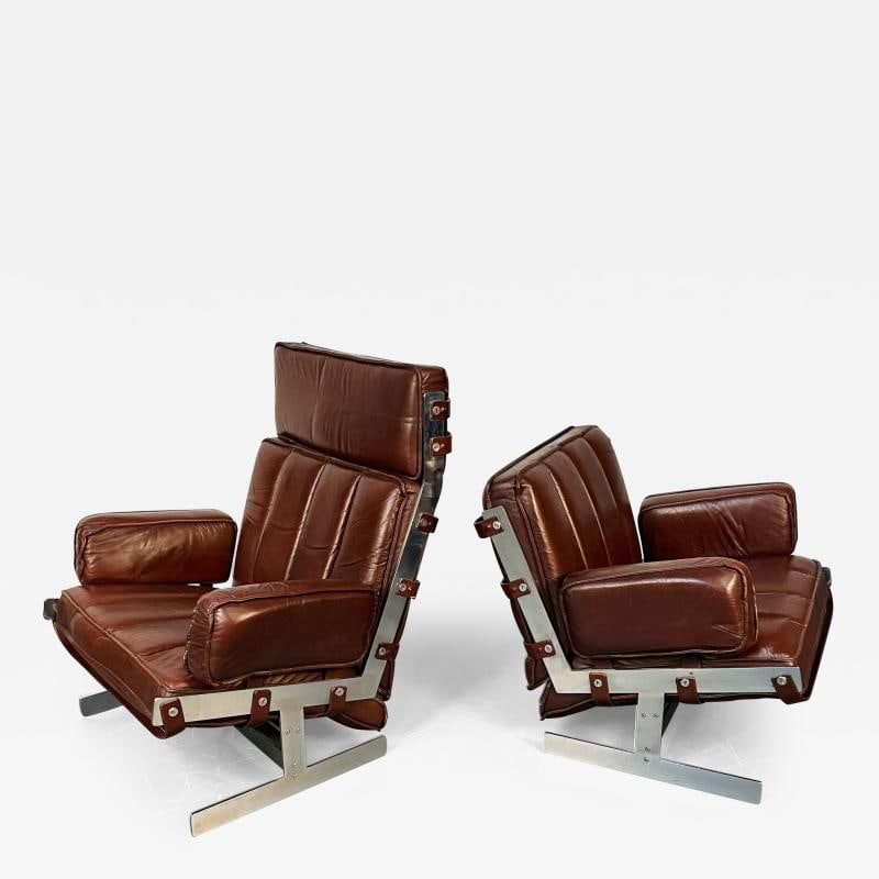 Pair of Swedish Mid-Century Modern Lounge / Club Chairs by Arne Norell, 1960s (1 of 12)