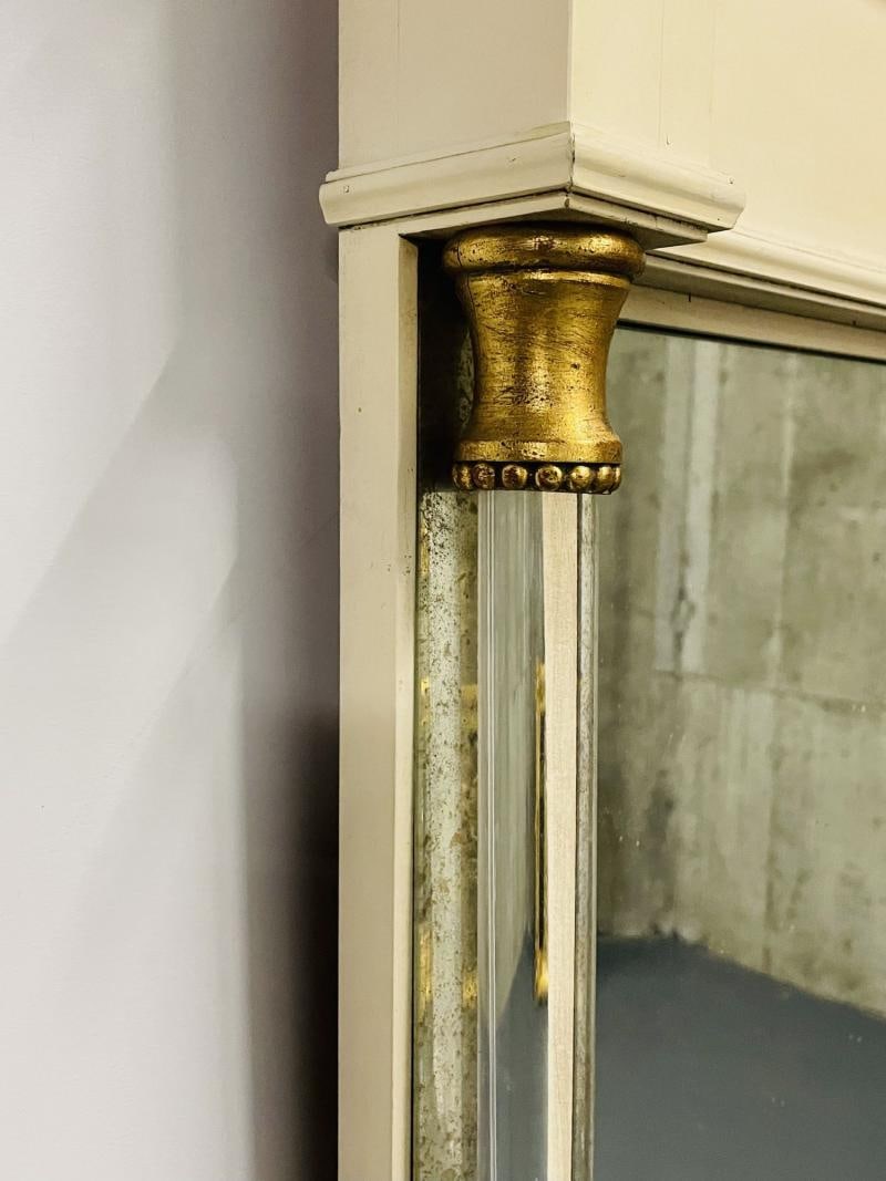 Hollywood Regency Style Grosfeld House Wall / Console / Pier Mirror, Bronze - 10