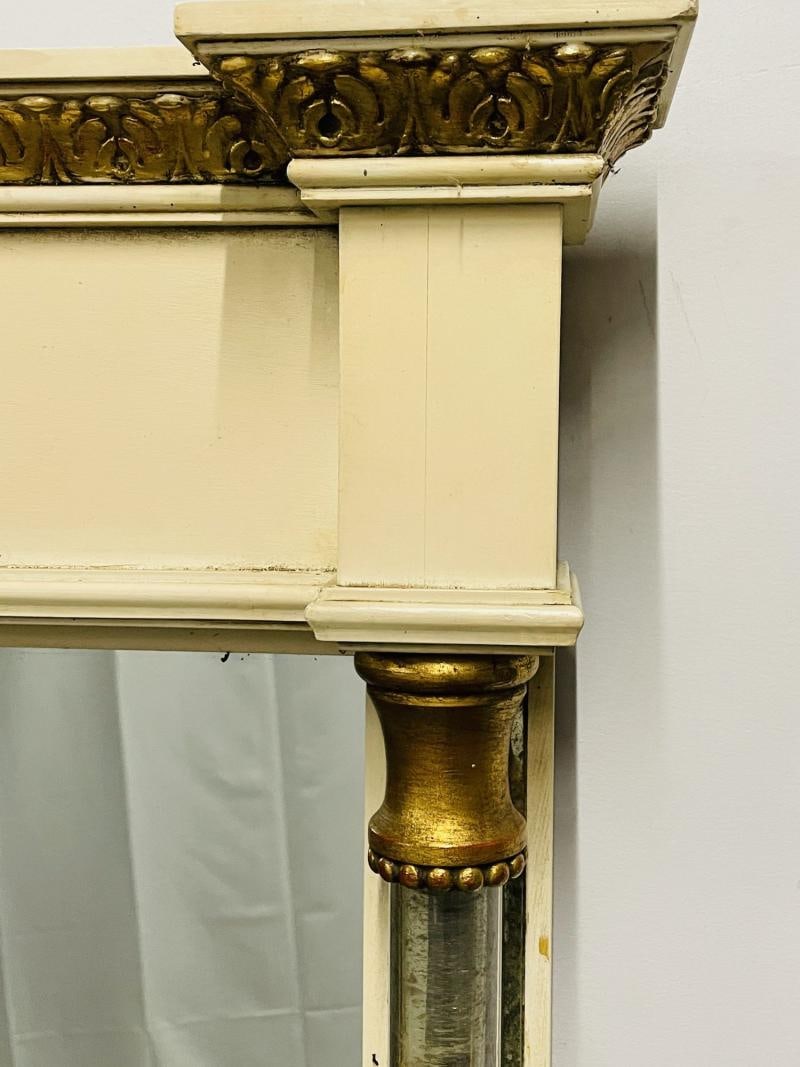 Hollywood Regency Style Grosfeld House Wall / Console / Pier Mirror, Bronze - 8