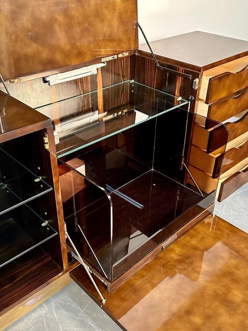 Italian Mid-Century Modern Bar / Entertainment Cabinet, Aldo Tura Style, Lacquer - 10
