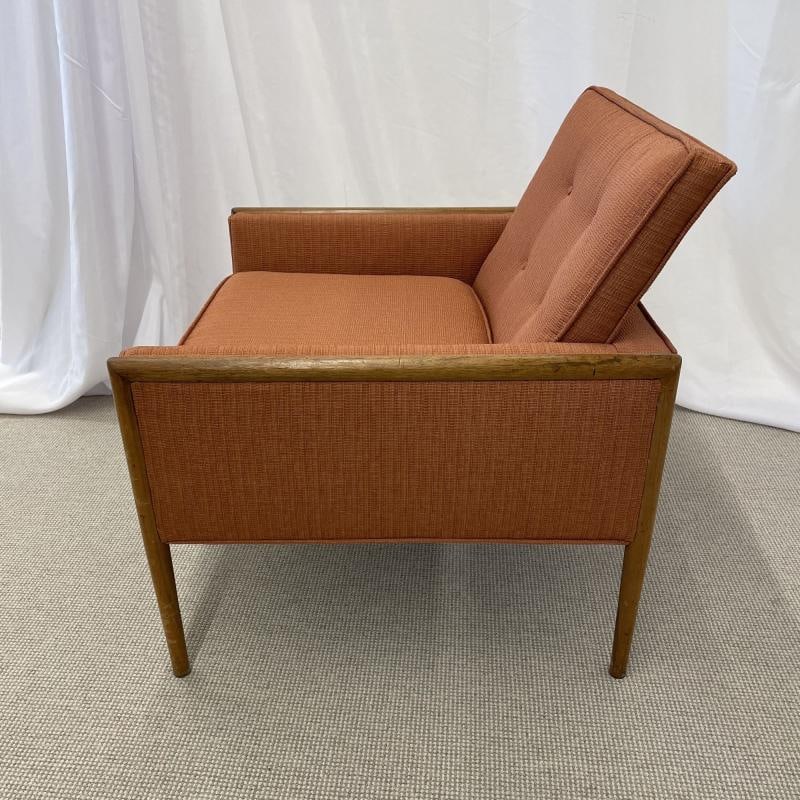 Pair of Mid-Century Modern Lounge Chairs, American, Walnut, 1960s - 8