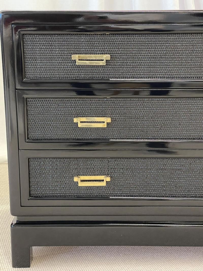 Pair of Mid-Century Modern Cabinets, Chests, Nightstands, Karl Springer Style - 10