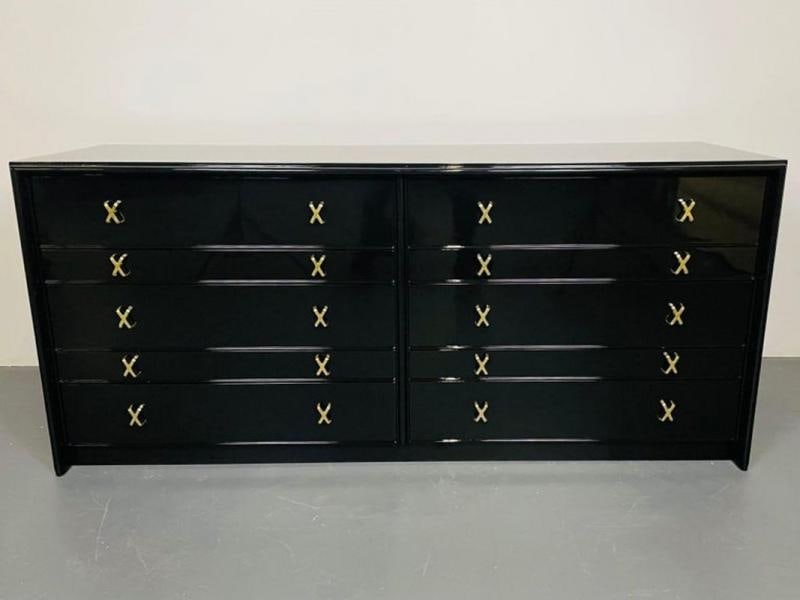 Compatible Pair Mid-Century Modern Dressers, Chests by Paul Frankl, John Stuart - 7