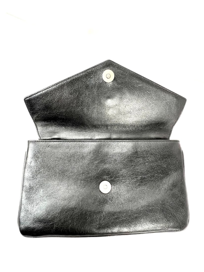 Gucci Thiara Double Sided Black Leather Python Crossbody Bag - 10