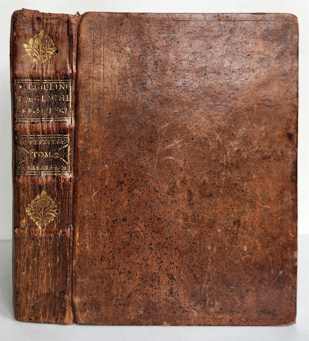 1756 THEOLOGY in GERMAN ILLUSTRATED w/ 76 COPPER ENGRAVINGS antique - 2