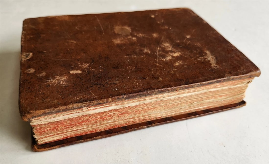 1756 THEOLOGY in GERMAN ILLUSTRATED w/ 76 COPPER ENGRAVINGS antique - 4