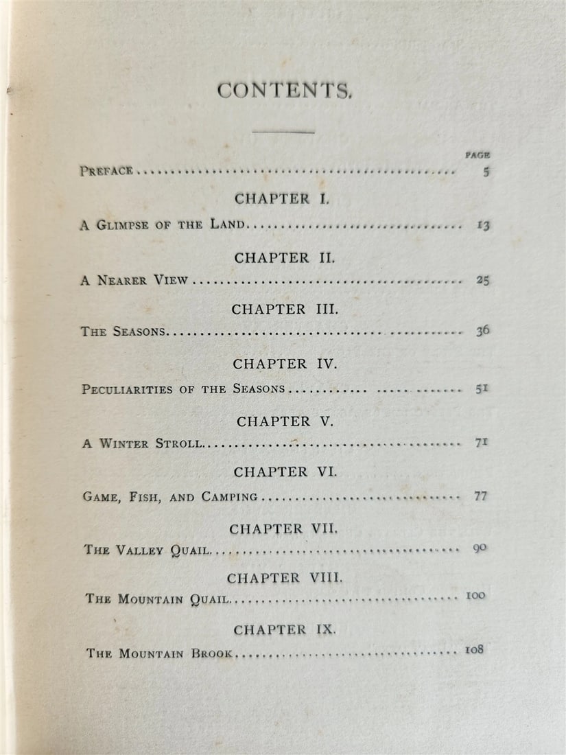 1886 SOUTHERN CALIFORNIA Its Valleys, Hills & Streams ANTIQUE Americana - 4
