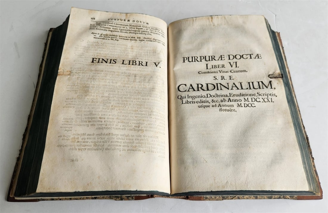 1714 PURPURA DOCTA by G.J. Eggs antique 18th century - 3