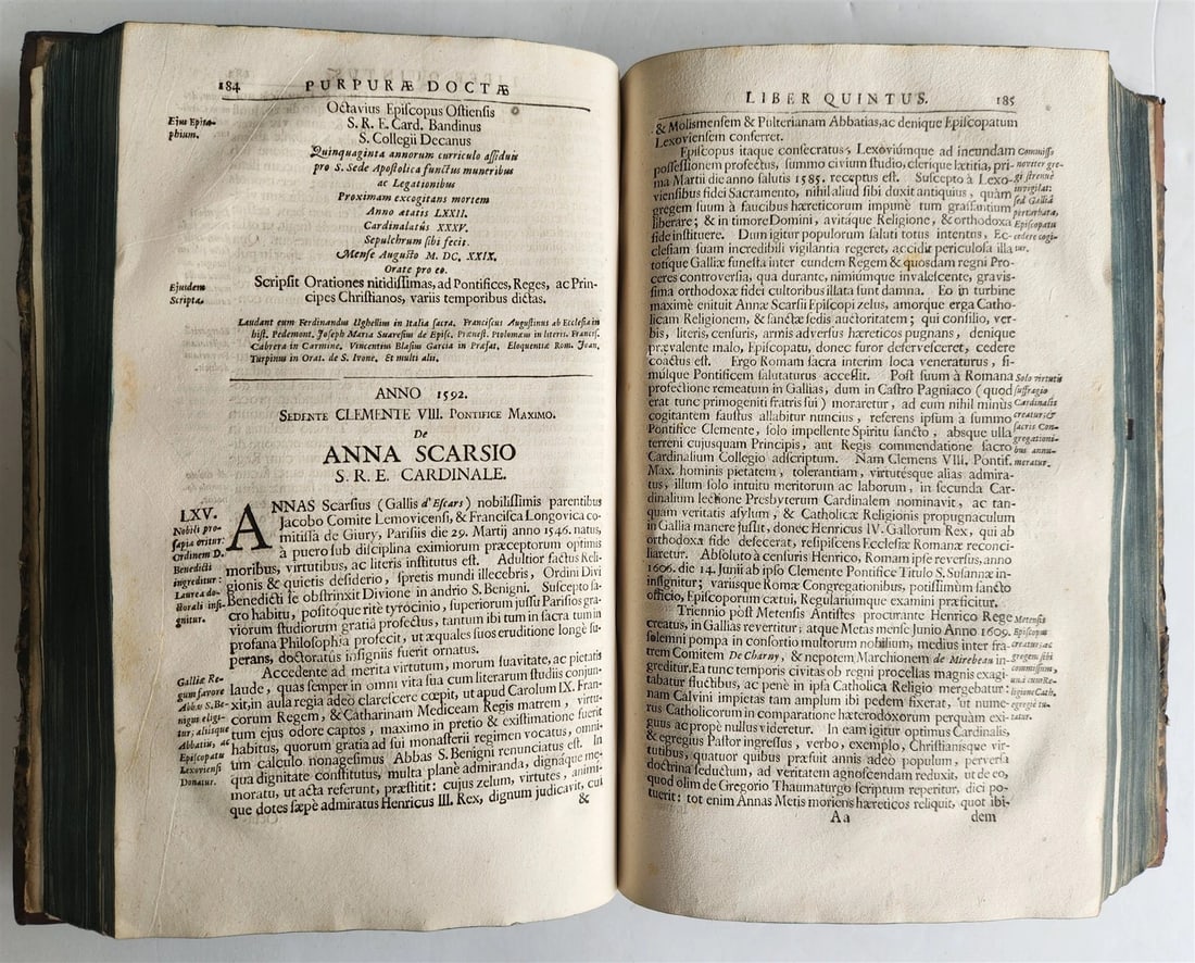 1714 PURPURA DOCTA by G.J. Eggs antique 18th century - 5