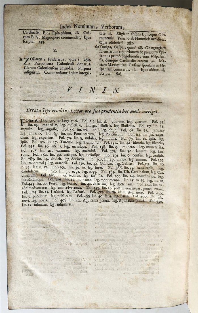 1714 PURPURA DOCTA by G.J. Eggs antique 18th century - 7