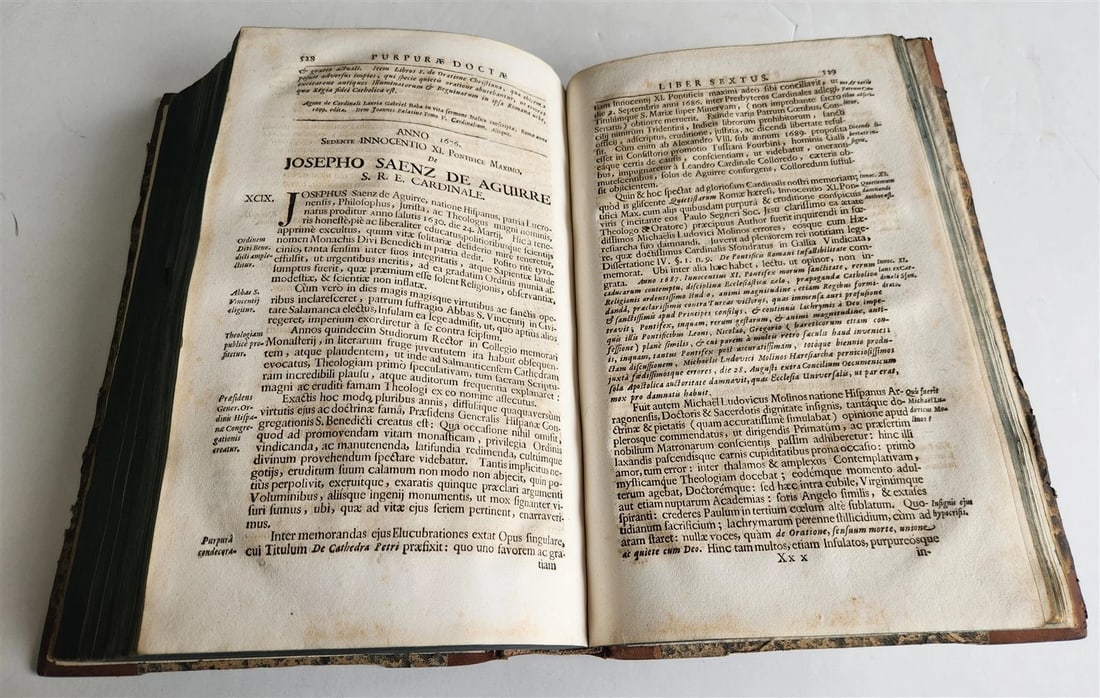 1714 PURPURA DOCTA by G.J. Eggs antique 18th century - 8