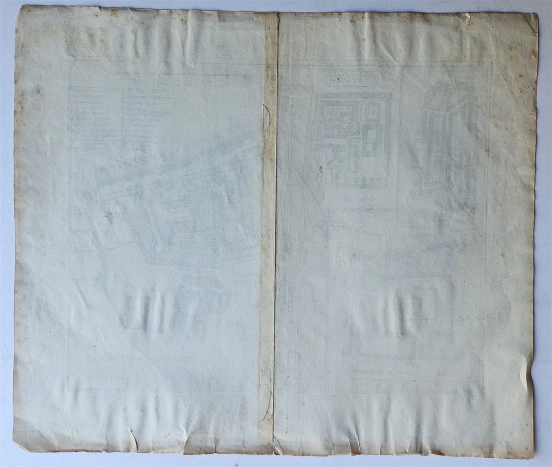 1750s MAP of LONDON antique A MAP of the TOWER LIBERTY - 5