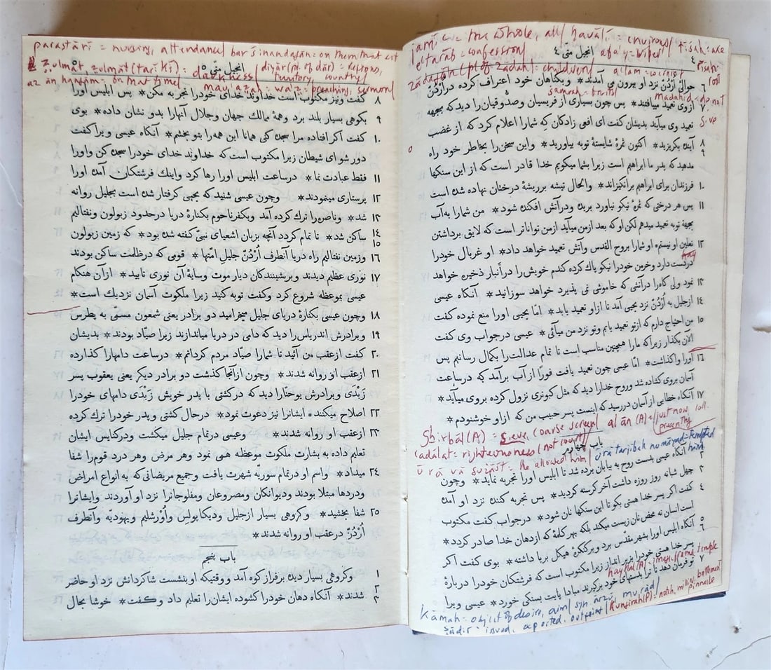 1904 BIBLE in PERSIAN LANGUAGE antique NEW TESTAMENT - 6