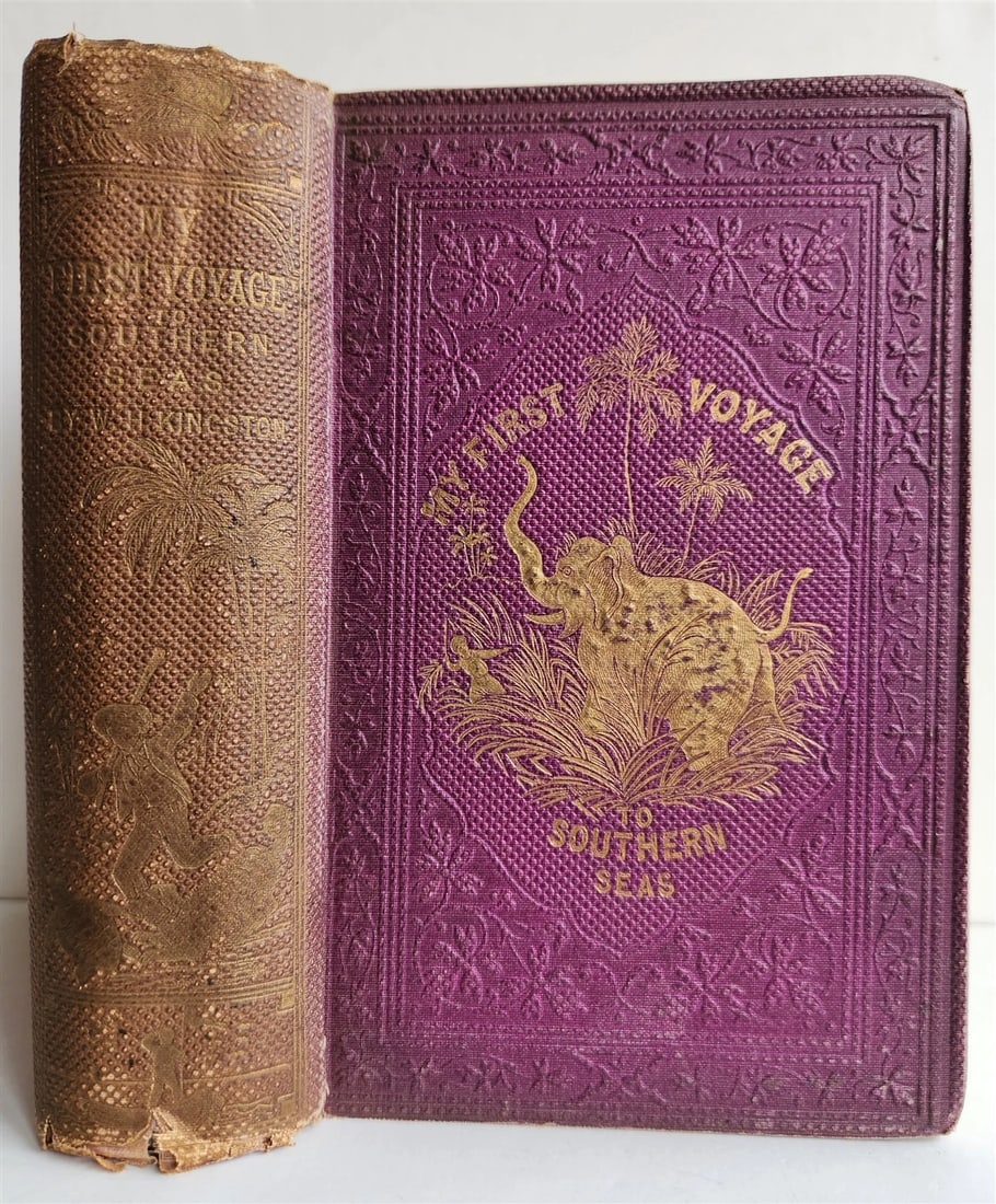 1860 MY FIRST VOYAGE TO SOUTHERN SEAS by KINGSTON ANTIQUE (1 of 9)