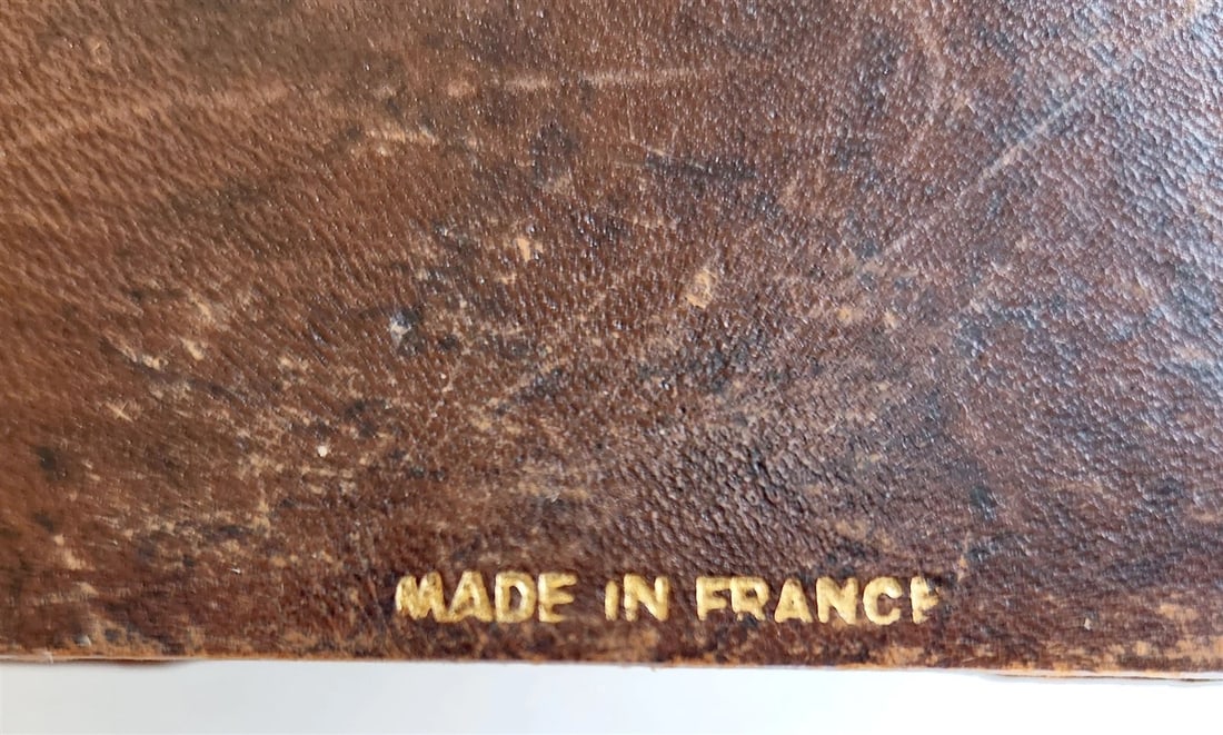 BOOK SHAPED CONTAINER vintage BOX French - 7