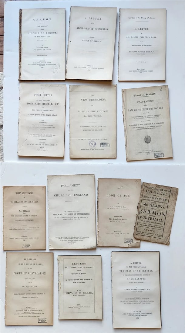 18th-19th century 13 THEOLOGICAL PAMPHLETS & SERMONS in ENGLISH antique (1 of 9)