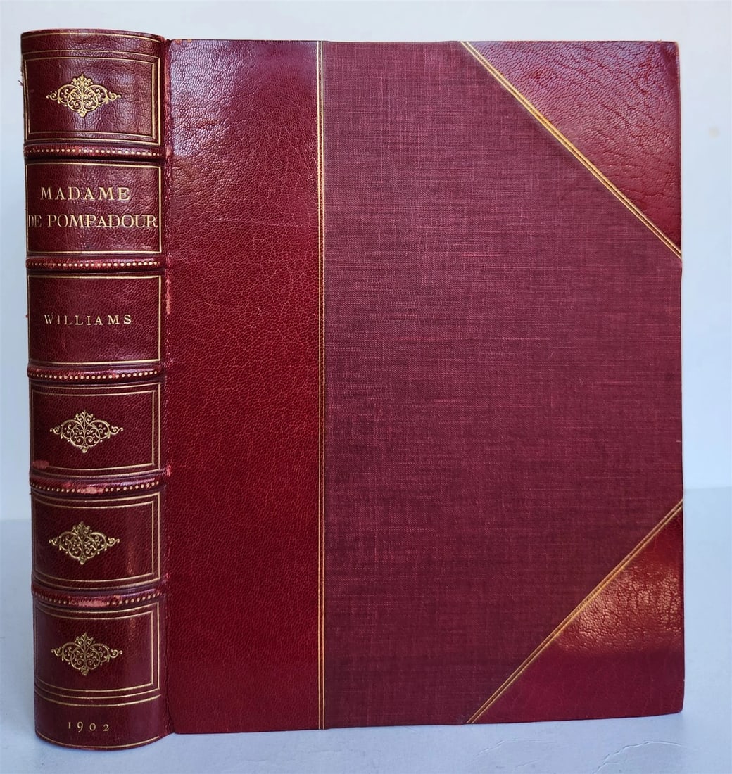 1902 MADAME DE POMPADOUR by H. NOEL WILLIAMS SIGNED BINDING antique ILLUSTRATED (1 of 18)